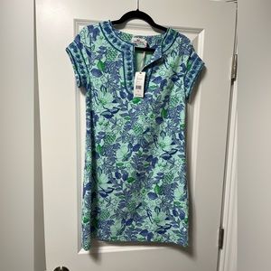 Shortsleeved Vineyard Vines Patterned Dress